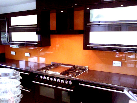 glass splashbacks, mandarin